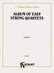 ALBUM OF EASY STRING QUARTETS #1 cover Thumbnail